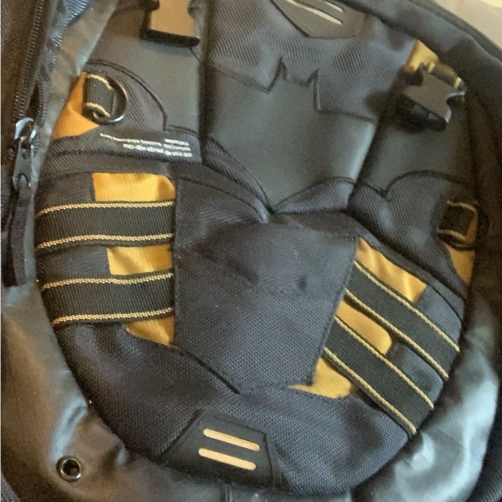 DC Comics Black and Gold Men's Backpack